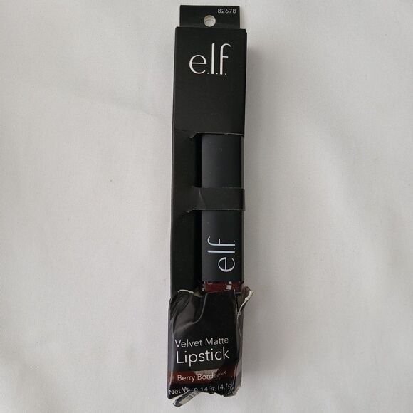 Elf Velvet Matte Lipstick #82678 Berry Bordeaux New In Box Sealed - Picture 1 of 3